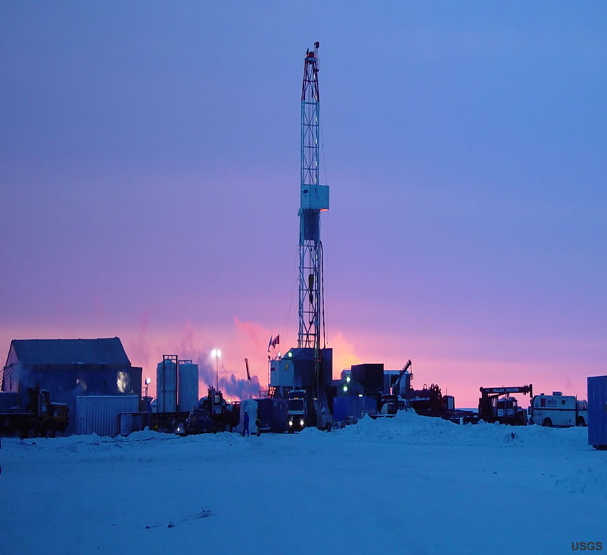 Malik Project on the MacKenzie Delta © USGS